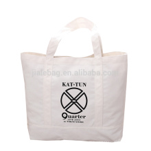 custom printed organic recycled standard size cotton canvas tote bag